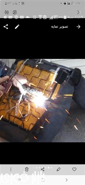  تعمیر صندلی اتوملبیل رفع گودی صکدلی ماشین جوشکاری  